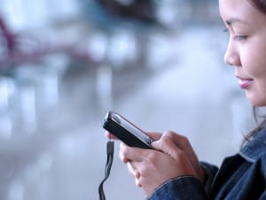 reading text