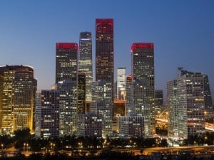Photo credit (Beijing Central Business District Buildings Skyline, China night cityscape): iStock