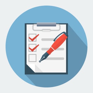 Photo credit (Checklist and nib pen): www.istockphoto.com