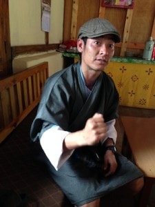Dorji: Combining two loves.
