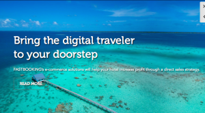 A new website that tells the FastBooking story well