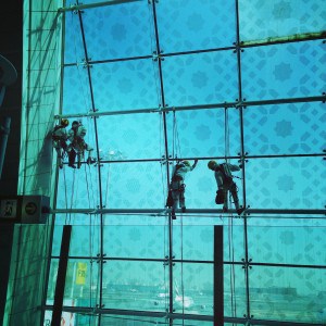 Dubai airport: The work doesn't seem to stop.