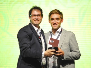 Julian Jost with Rani Francois-Marie Saad