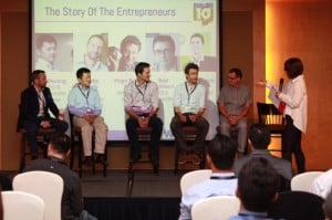 Entrepreneurs in a row: