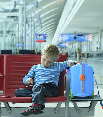 This is the age of the connected traveller with even the very young carrying mobiles devices. (Image credit: Nadezhda1906/ iStock)