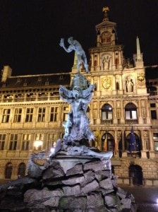 Antwerp by night