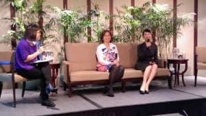 Kathleen Tan, CEO, AirAsia Expedia (centre) and Aya Aso, CEO, Agora Hospitalities – Taiwan in their sights
