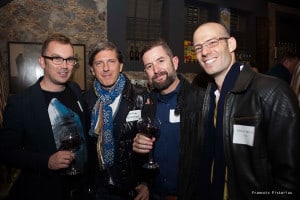 Ian Cumming (left) with Stephan Ekbergh (second from left) at Travel Massive Capetown 