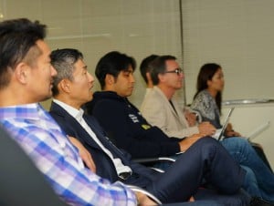 Last year's judges for the Start-Up Pitch