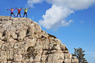 Grads love the thrill of an adventure holiday. (Image credit: Olga_Danylenko/iStock)